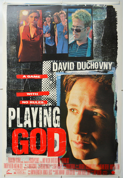 Playing God Original One Sheet Poster - Film Poster - Movie Poster