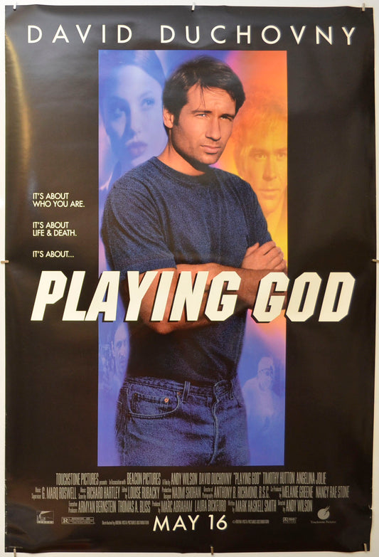 Playing God (Teaser / Advance Version) Original One Sheet Poster - Film Poster - Movie Poster