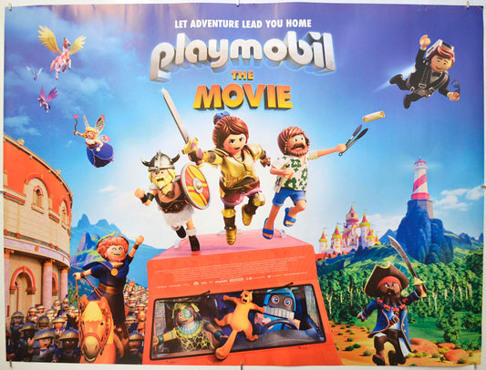 Playmobil: The Movie Original Quad Poster - Film Poster - Movie Poster