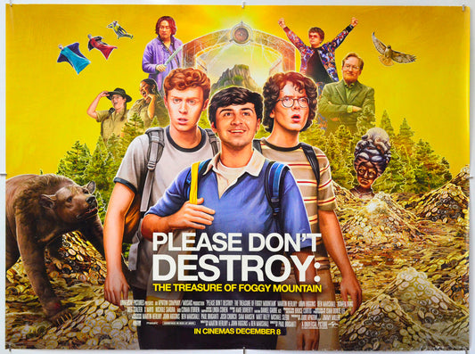 Please Don't Destroy: The Treasure of Foggy Mountain - Original Quad Poster - Film Poster - Movie Poster