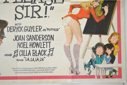 PLEASE SIR (Bottom Right) Cinema Quad Movie Poster 