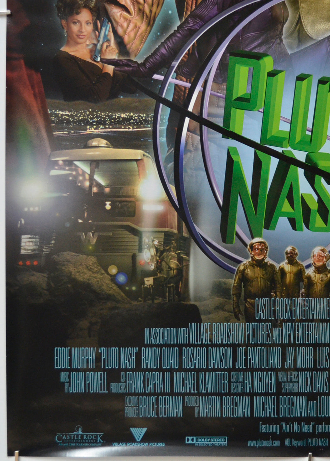 PLUTO NASH (Bottom Left) Cinema One Sheet Movie Poster 