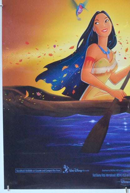 POCAHONTAS (Bottom Left) Cinema One Sheet Movie Poster 