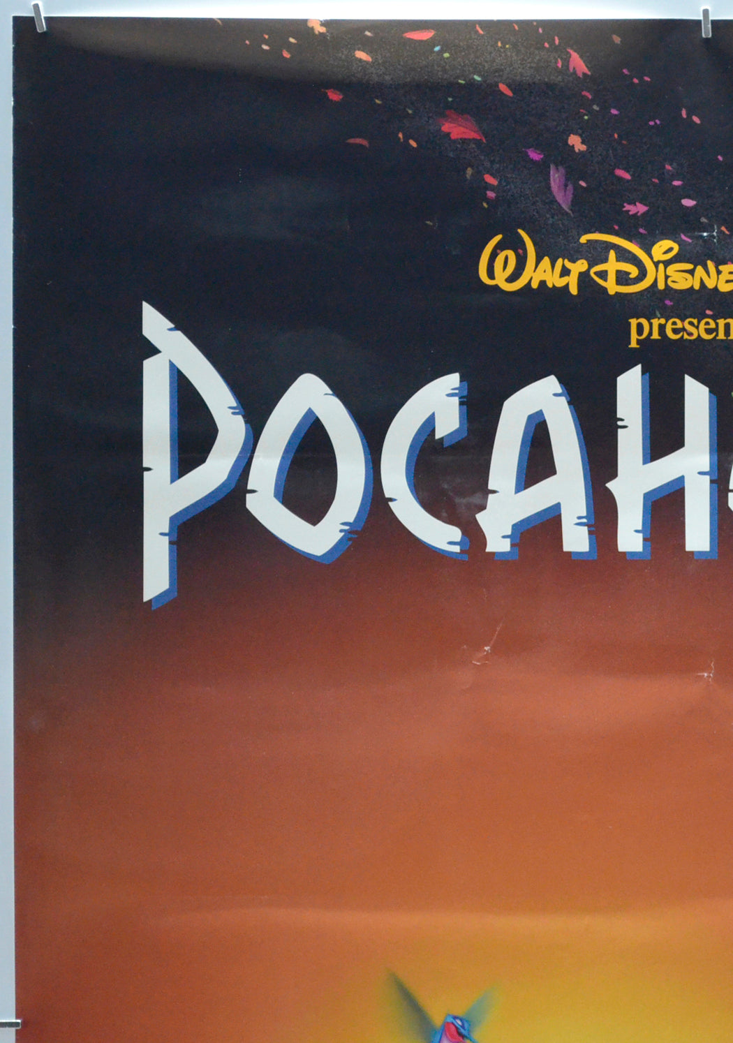 POCAHONTAS (Top Left) Cinema One Sheet Movie Poster 