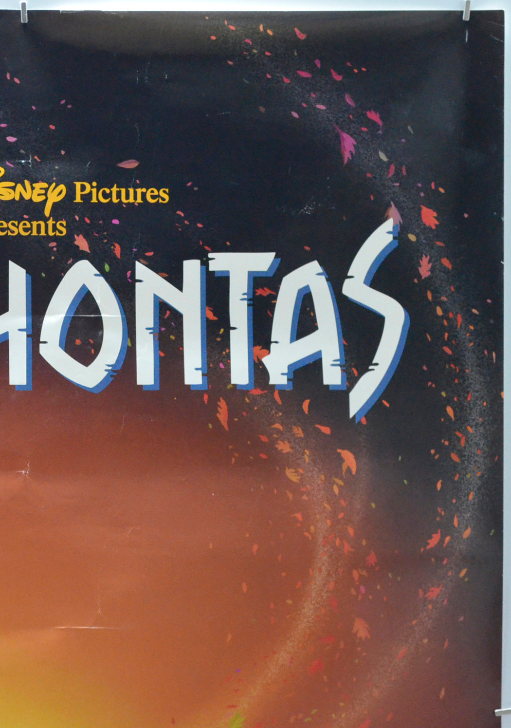 POCAHONTAS (Top Right) Cinema One Sheet Movie Poster 