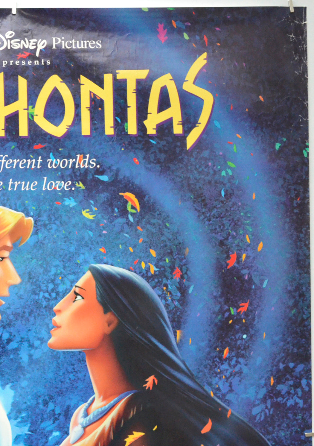 POCAHONTAS (Top Right) Cinema One Sheet Movie Poster 