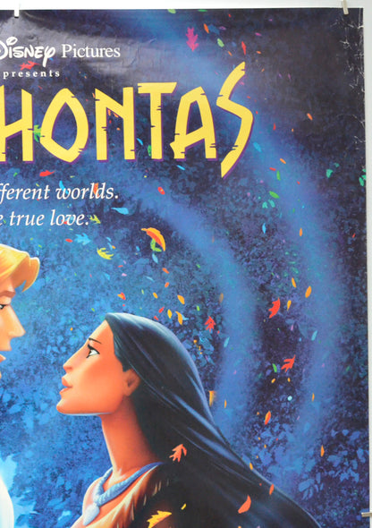 POCAHONTAS (Top Right) Cinema One Sheet Movie Poster 