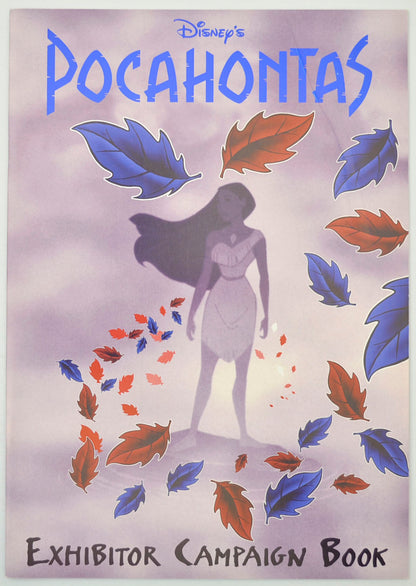 Pocahontas Original 12 page Cinema Exhibitors Campaign Press Book (UK)