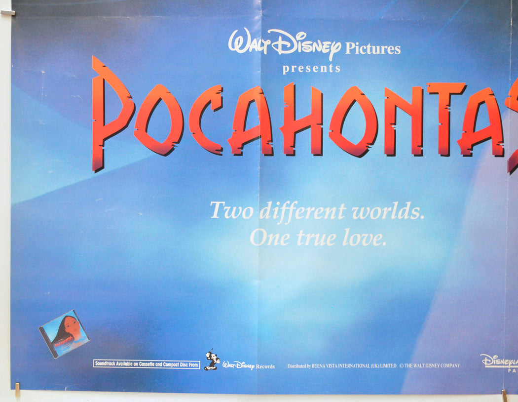 POCAHONTAS (Bottom Left) Cinema Quad Movie Poster 