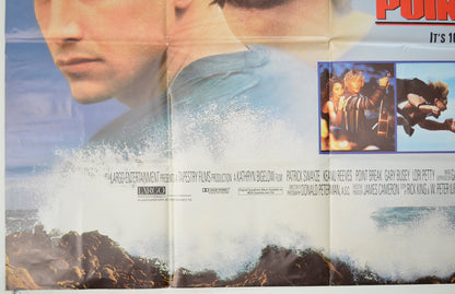 POINT BREAK (Bottom Left) Cinema Quad Movie Poster 