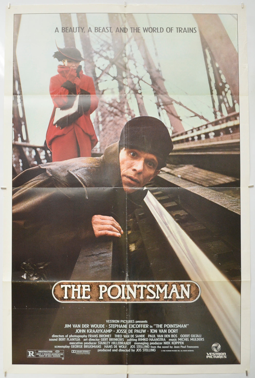 The Pointsman (a.k.a. De wisselwachte) Original One Sheet Poster - Film Poster - Movie Poster