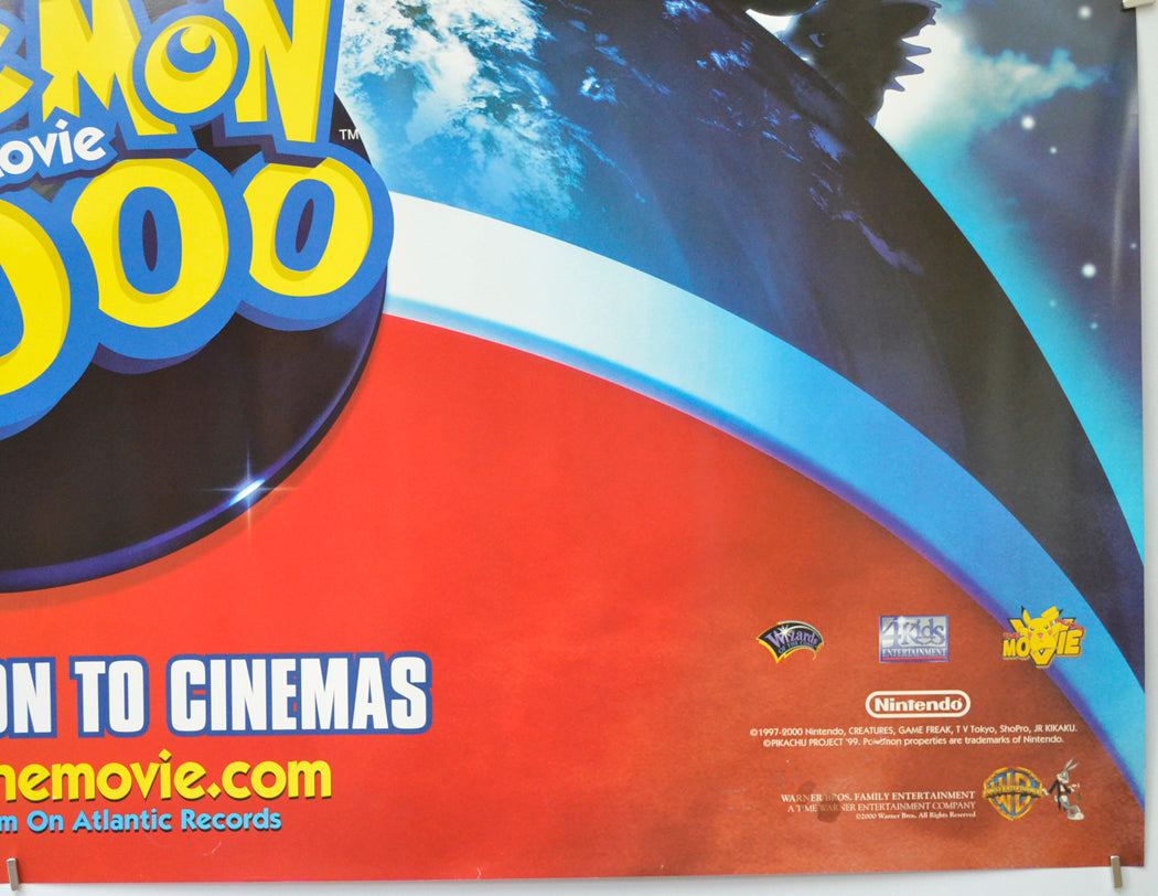 POKEMON 2000 (Bottom Right) Cinema Quad Movie Poster 