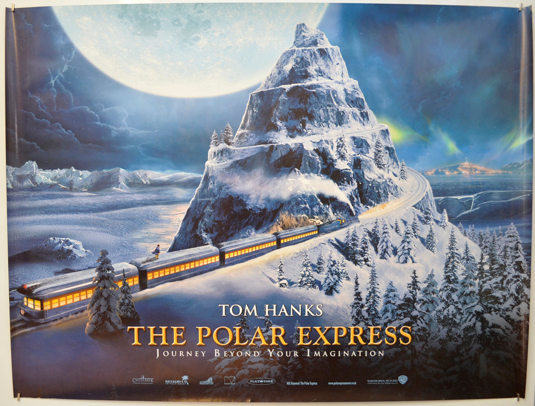 The Polar Express  (Teaser / Advance Version)   Original Quad Poster - Film Poster - Movie Poster