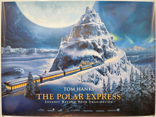 The Polar Express  (Teaser / Advance Version) Original Quad Poster - Film Poster - Movie Poster