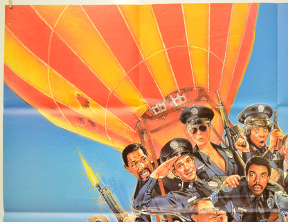 POLICE ACADEMY 4 : CITIZENS ON PATROL (Top Left) Cinema Quad Movie Poster 