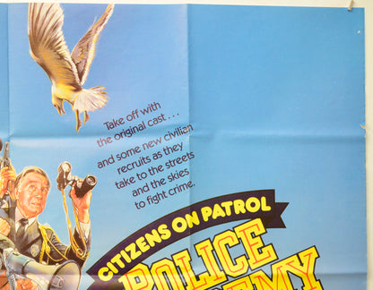 POLICE ACADEMY 4 : CITIZENS ON PATROL (Top Right) Cinema Quad Movie Poster 