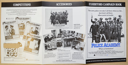 POLICE ACADEMY Cinema Exhibitors Campaign Press Book - INSIDE 