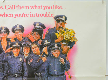 Police Academy (Top Right) Cinema Quad Movie Poster 
