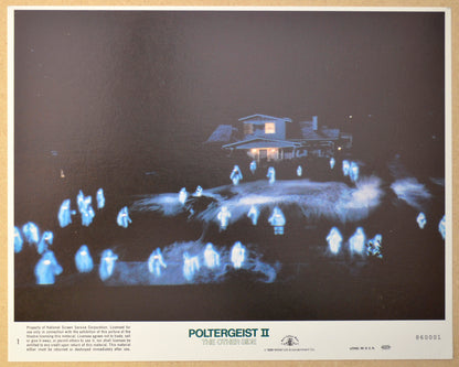 POLTERGEIST II - THE OTHER SIDE (Card 1) Cinema Set of Colour FOH Stills / Lobby Cards 