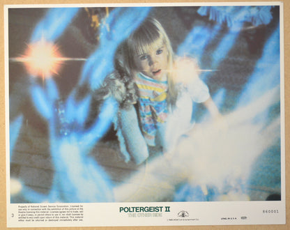 POLTERGEIST II - THE OTHER SIDE (Card 3) Cinema Set of Colour FOH Stills / Lobby Cards 