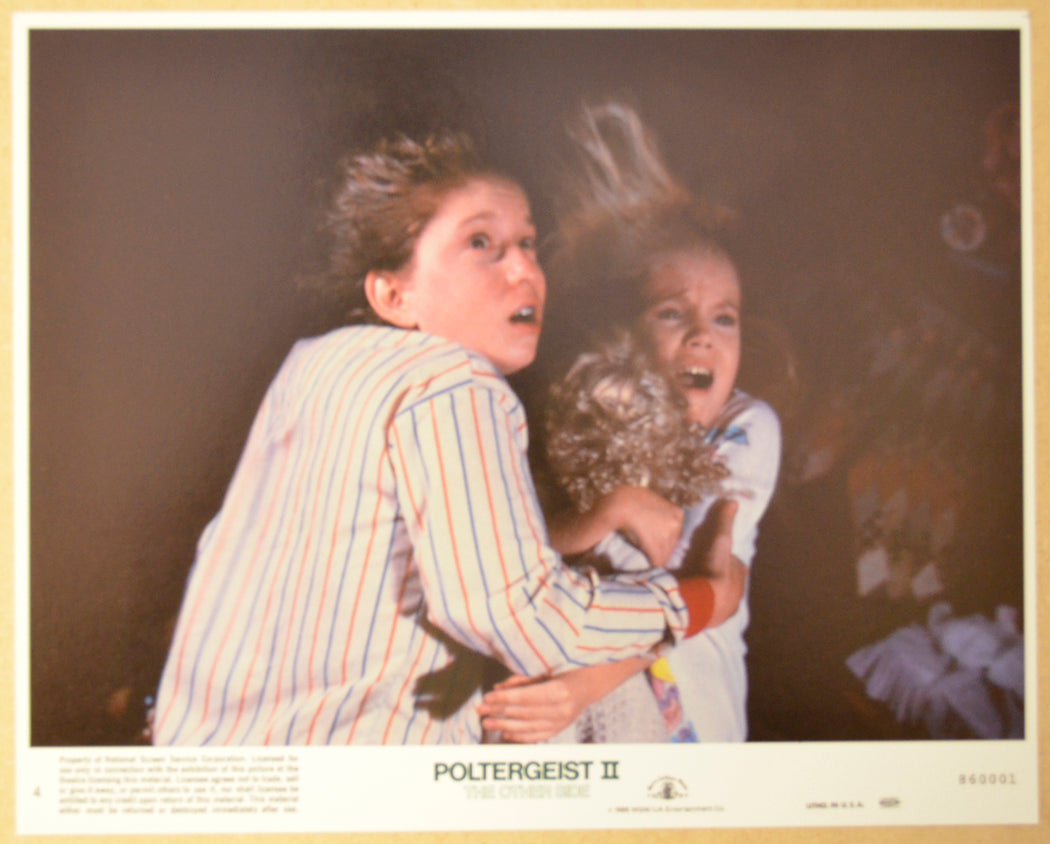 POLTERGEIST II - THE OTHER SIDE (Card 4) Cinema Set of Colour FOH Stills / Lobby Cards 