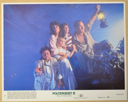 POLTERGEIST II - THE OTHER SIDE (Card 7) Cinema Set of Colour FOH Stills / Lobby Cards 