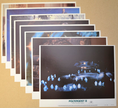 Poltergeist II : The Other Side Set Of 8 Original Cinema Lobby Cards 