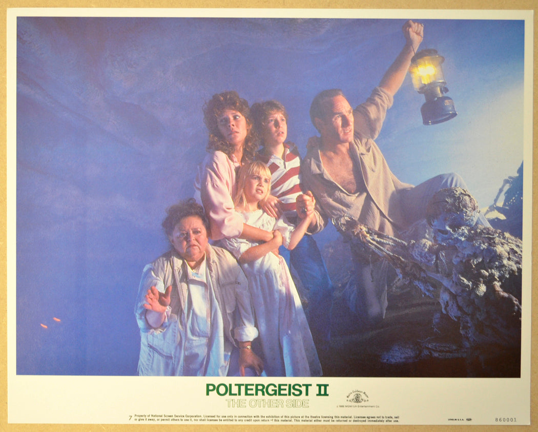 POLTERGEIST II - THE OTHER SIDE (Card 7) Cinema Lobby Card Set 