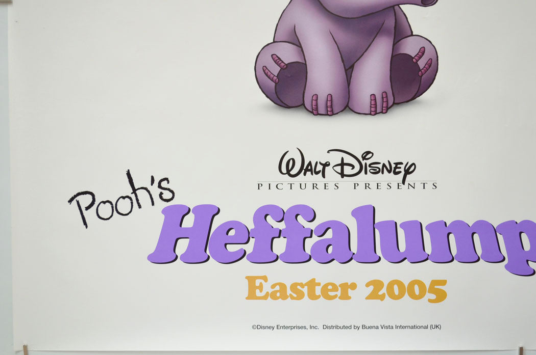 POOH’S HEFFALUMP MOVIE (Bottom Left) Cinema Quad Movie Poster 