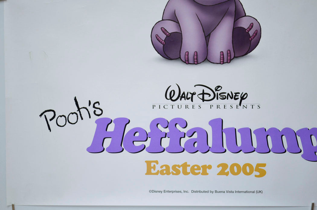 POOH’S HEFFALUMP MOVIE (Bottom Left) Cinema Quad Movie Poster 