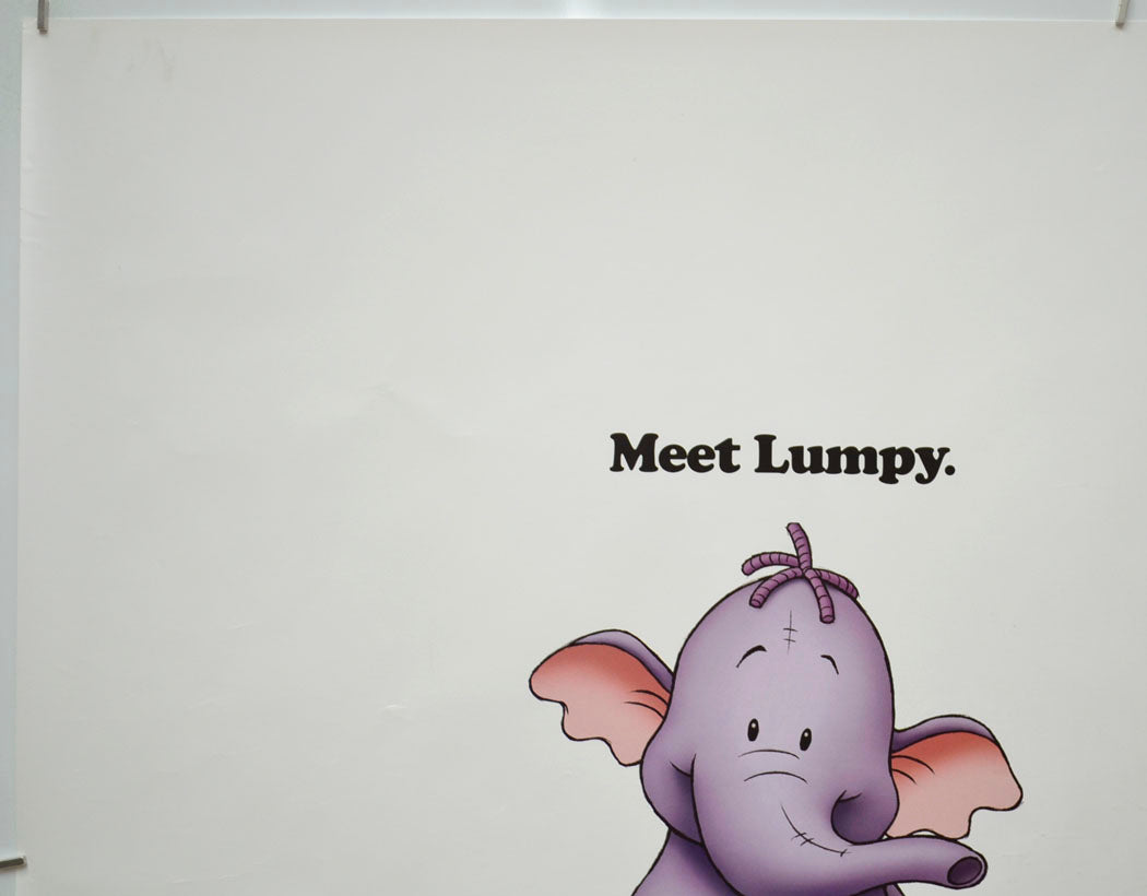 POOH’S HEFFALUMP MOVIE (Top Left) Cinema Quad Movie Poster 