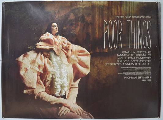 Poor Things (Teaser / Advance Version) Original Quad Poster - Film Poster - Movie Poster 