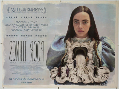 Poor Things (Back) Cinema Quad Movie Poster 