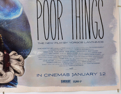 Poor Things (Bottom Right) Cinema Quad Movie Poster 