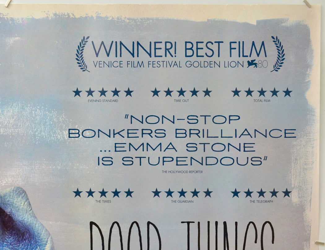 Poor Things (Top Right) Cinema Quad Movie Poster 