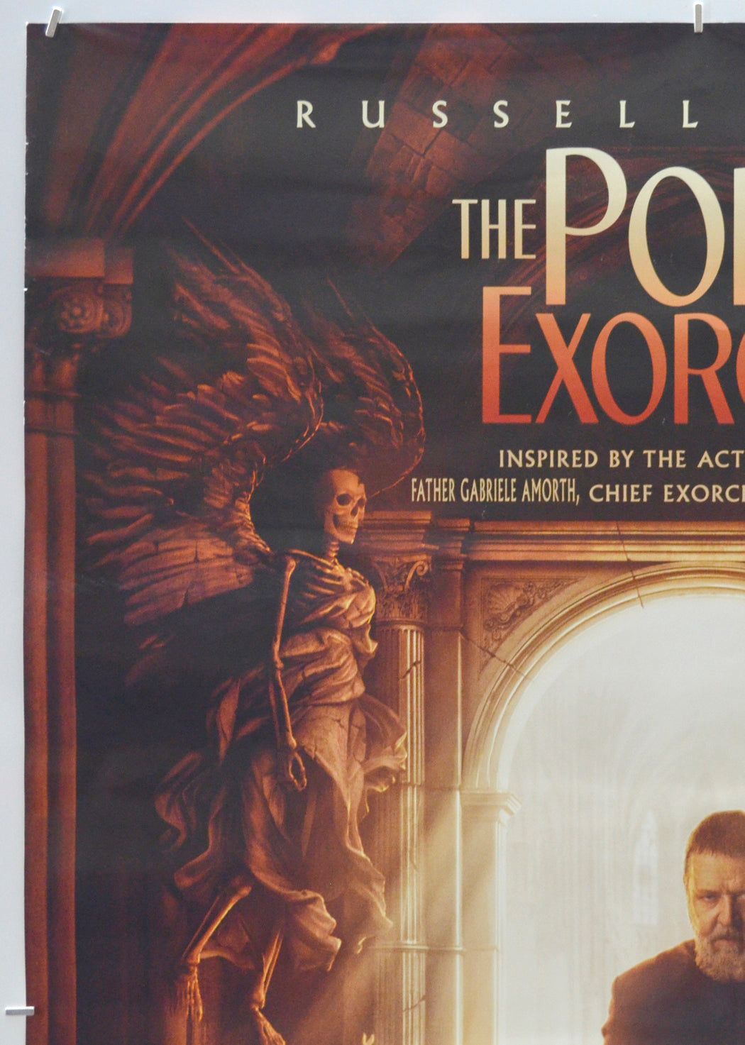 THE POPE’S EXORCIST (Top Left) Cinema One Sheet Movie Poster 