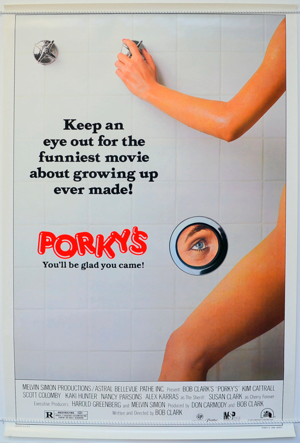 Porky's  Original One Sheet Poster - Film Poster - Movie Poster 