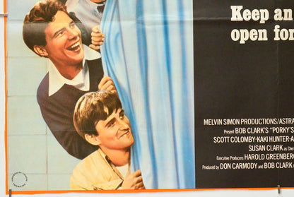 Porky's (Bottom Left) Cinema Quad Movie Poster 
