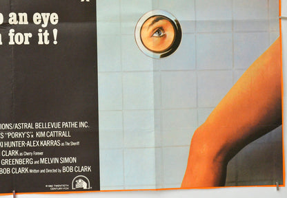 Porky's (Bottom Right) Cinema Quad Movie Poster 