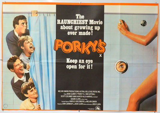 Porky's - Original Quad Poster - Film Poster - Movie Poster