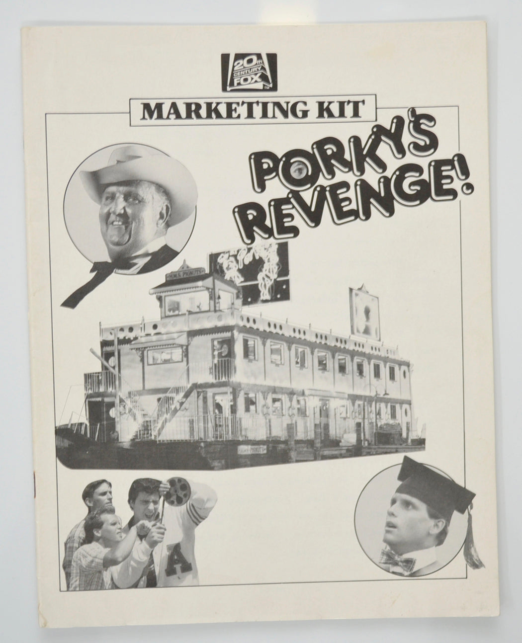 Porky’s Revenge Original 34 Page Cinema Exhibitors Campaign Pressbook (UK)