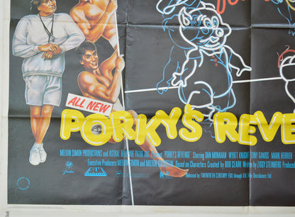 PORKY’S REVENGE (Bottom Left) Cinema Quad Movie Poster 