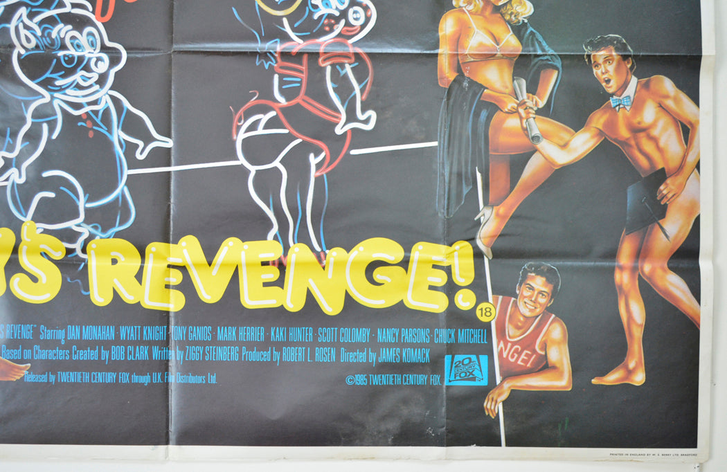 PORKY’S REVENGE (Bottom Right) Cinema Quad Movie Poster 