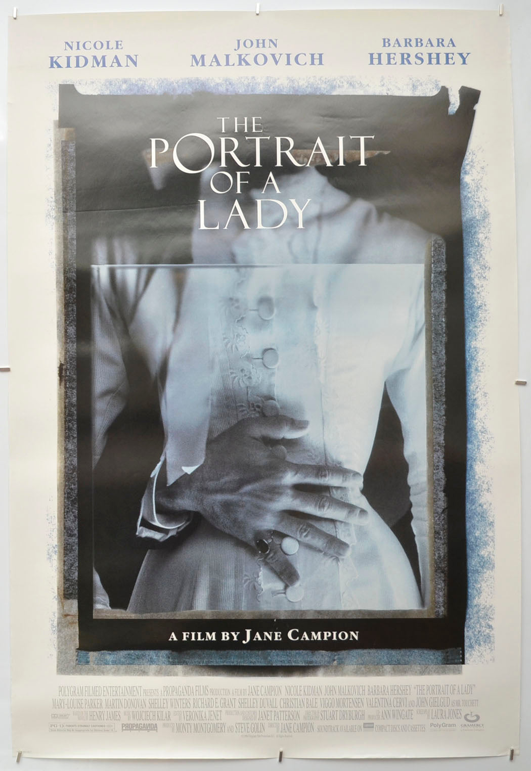 The Portrait Of A Lady  Original One Sheet Poster - Film Poster - Movie Poster