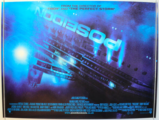 Poseidon Original British Quad Poster - Film Poster - Movie Poster 