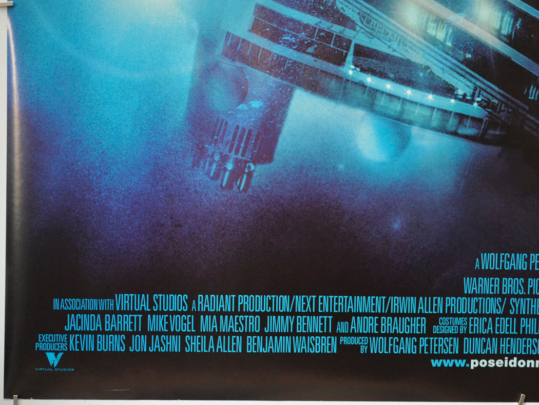 POSEIDON (Bottom Left) Cinema Quad Movie Poster 