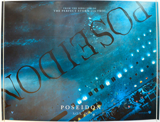 Poseidon  (Teaser / Advance Version)   Original British Quad Poster - Film Poster - Movie Poster 