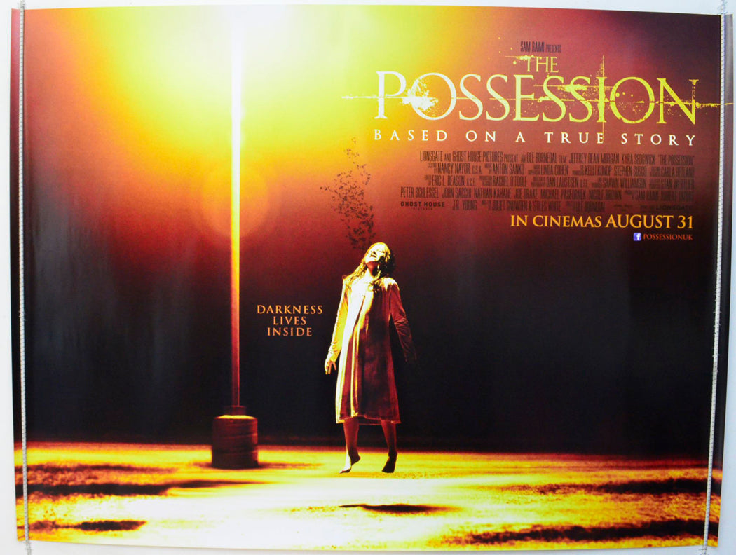 The Possession Original British Quad Poster - Film Poster - Movie Poster 