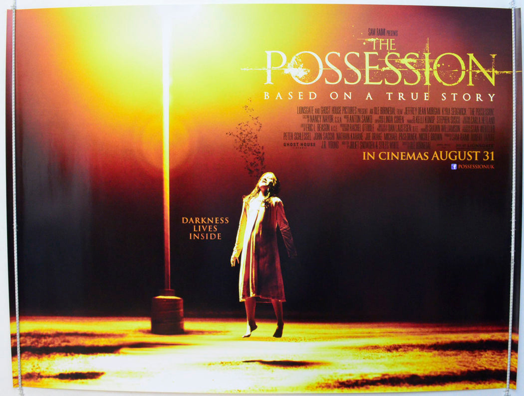 The Possession Original British Quad Poster - Film Poster - Movie Poster 