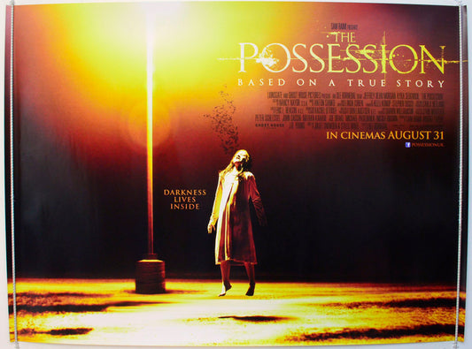 The Possession Original British Quad Poster - Film Poster - Movie Poster 